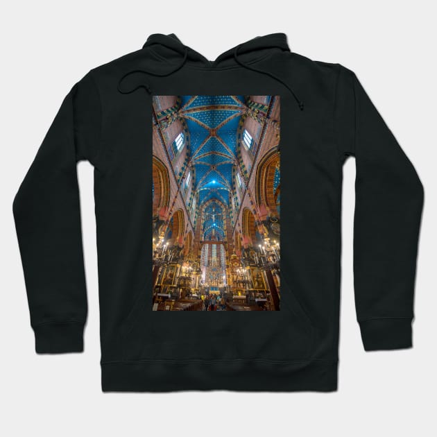 St. Mary's basilica in Krakow, Poland Hoodie by mitzobs